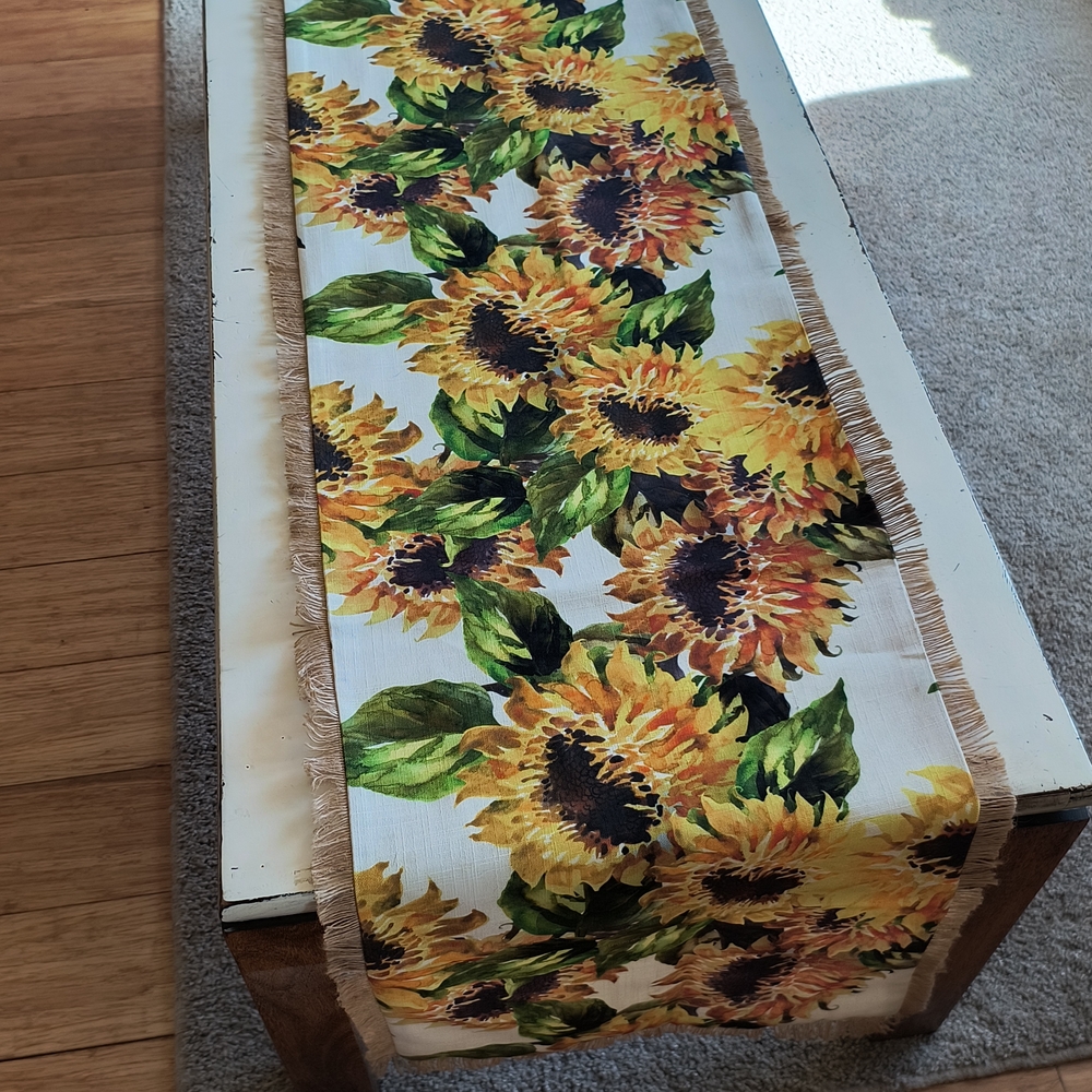 Sunflower Table Runner